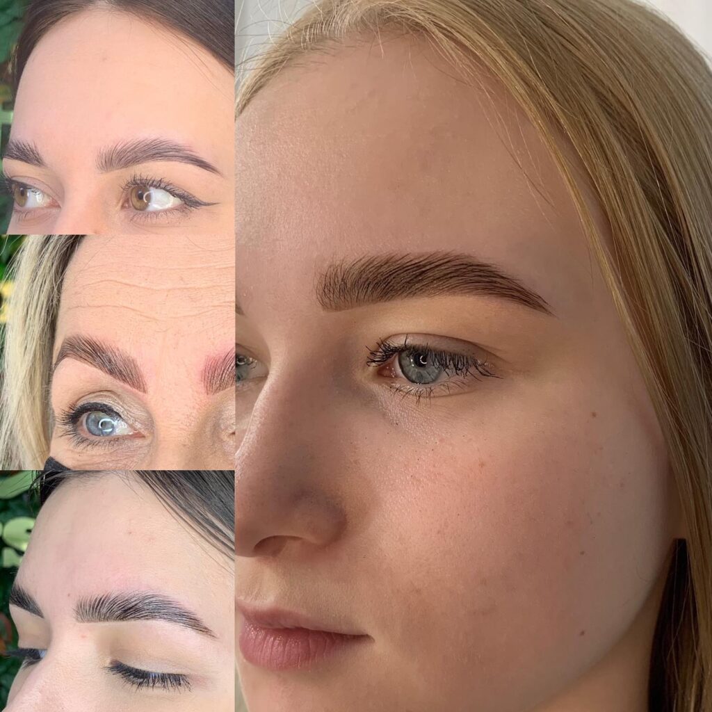 Eyebrow shaping